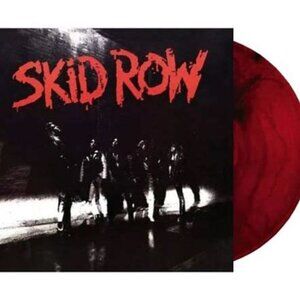 Skid Row Self-Titled LP ~ Exclusive Colored Vinyl (Red w/Black) ~ New/Sealed!